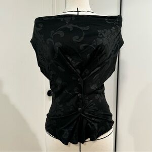 Vivienne Westwood Black Floral Top